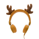 KIDYEARS Cerf, casque audio personnalisé à la forme de Cerf. Les enfants pourront écouter de la musique, ou regarder un film sur une tablette ou encore écouter leur boite à histoire Lunii ou Bookinou. Le tout en s’amusant avec les oreilles amovibles et aimantées.