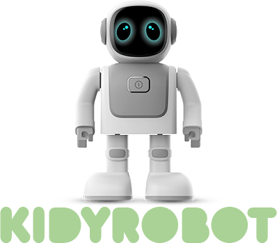 KIDYROBOT, ROBOT enceinte sur batterie. Vos petits et grand enfants s'amuseront en écoutant leur musique grâce à ROBERT, le robot danseur. Ses pas de danse s'accorderont au rythme de chaque musique écoutée.